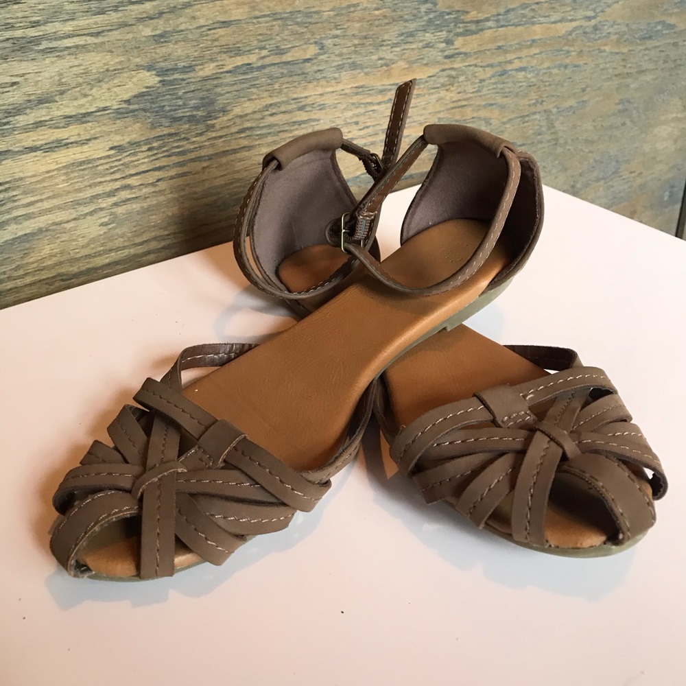Gap Brown Suede Sandals